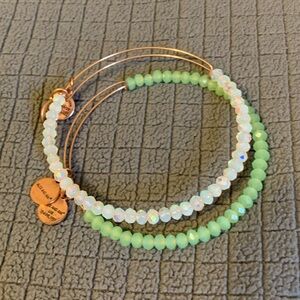 Alex and Ani bracelet pair